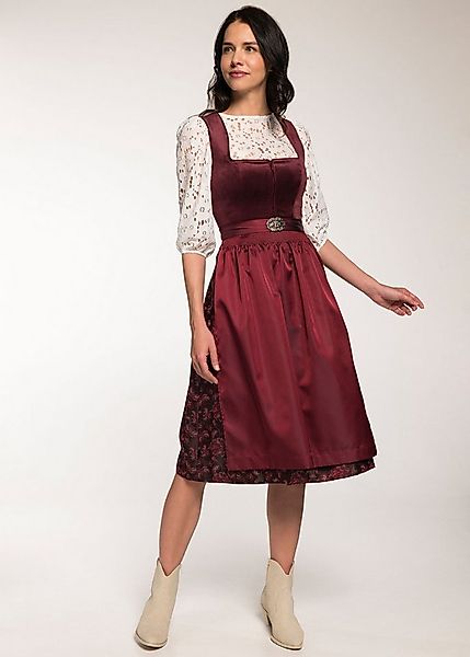 Spieth & Wensky Dirndl Genua (1-tlg) mit eleganter Gürtelschließe günstig online kaufen