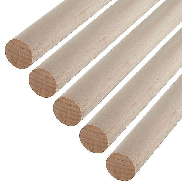 SO-TECH® Kleiderstange Garderobenstange Rundstab Holzstab zum günstig online kaufen