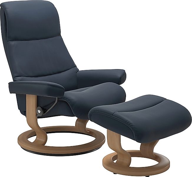 Stressless Relaxsessel "View" mit Classic Base, Größe L,Gestell Eiche günstig online kaufen