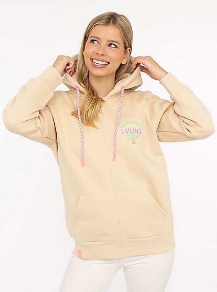 Zwillingsherz Kapuzensweatjacke "Sailing Club" Kapuzensweatjacke mit großer günstig online kaufen