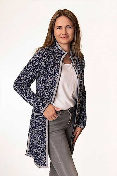 Pezzo D'oro Strickmantel Gehrock, Strickjacke long, günstig online kaufen