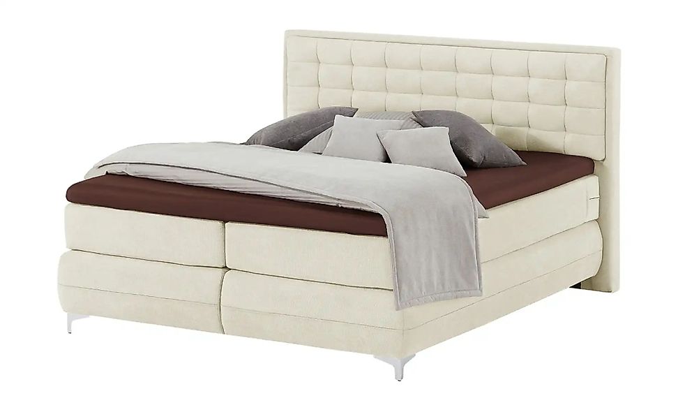 Musterring Boxspringbett Standardversion Dubai ¦ creme ¦ Maße (cm): B: 217 günstig online kaufen