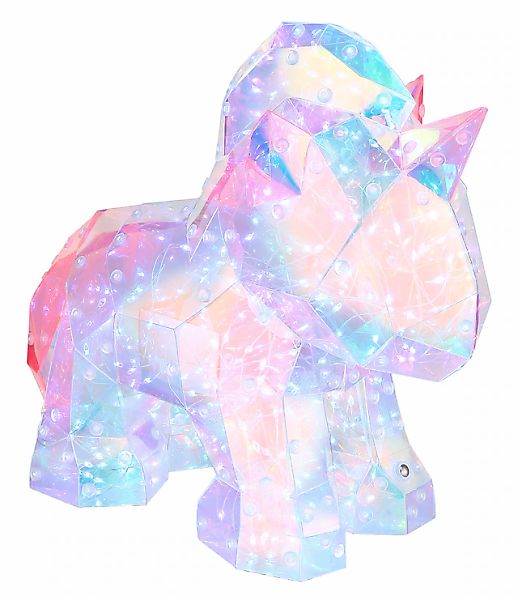 GLOBO LIGHTING Tischleuchte »BRONDAR« LED-Modul 1 Stk. Kaltweiß Tischlampe günstig online kaufen