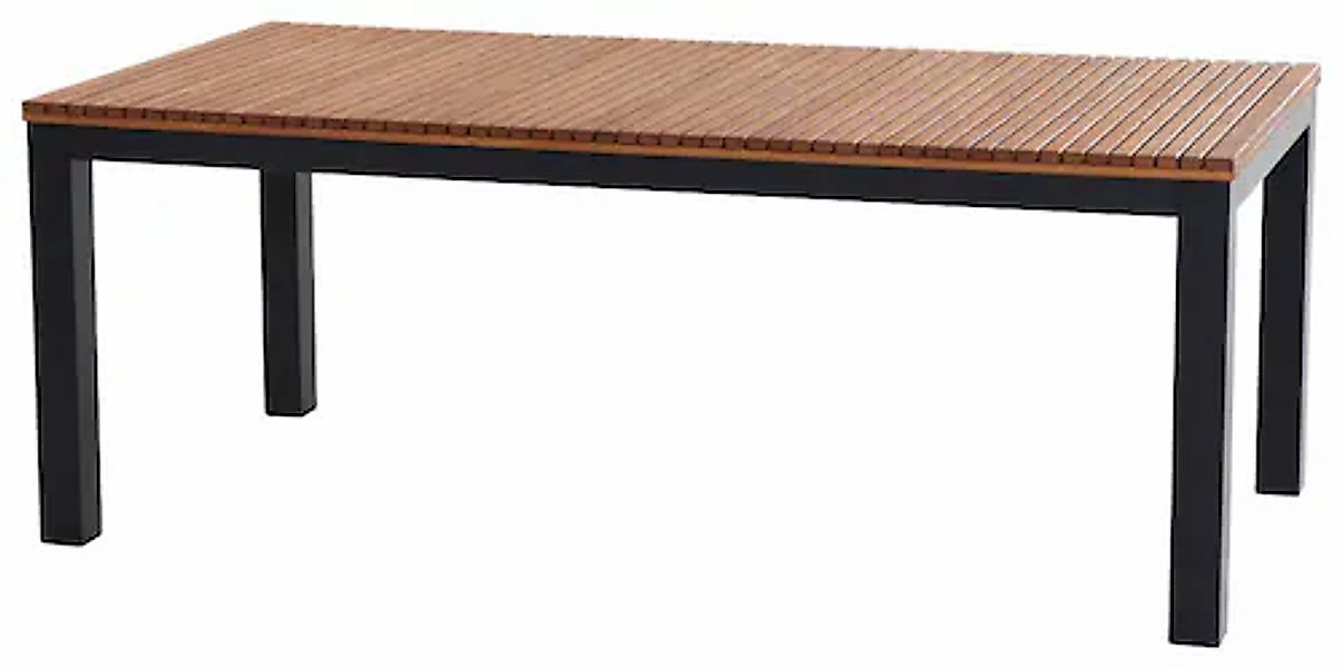 Siena Garden Gartentisch »Bozen« 1 Stk. tlg. BxTxH: 100x220x76 cm, Alu grap günstig online kaufen