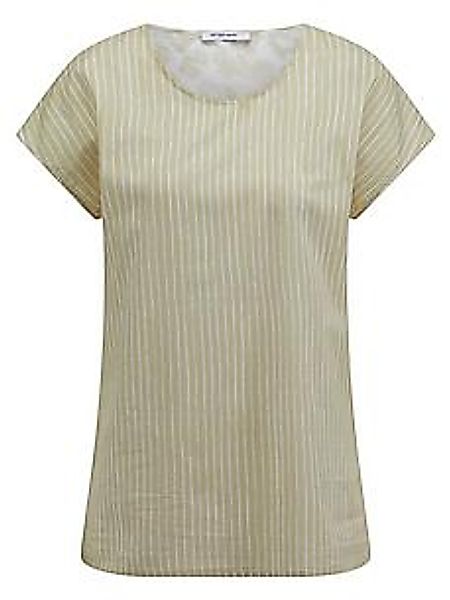 Ärmellose Bluse Peter Hahn beige günstig online kaufen