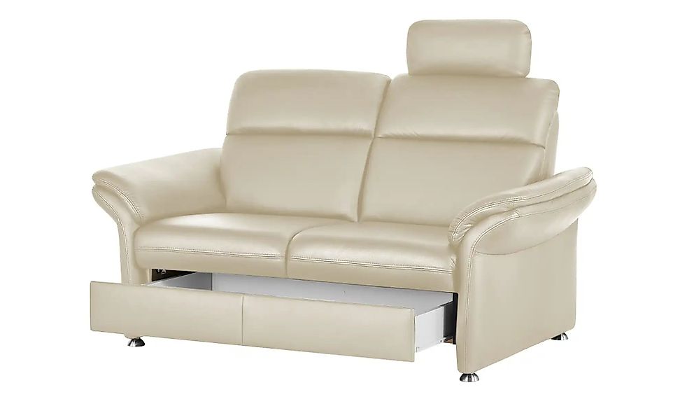 meinSofa Einzelsofa Leder Manon ¦ beige ¦ Maße (cm): B: 170 H: 94 T: 92.0 P günstig online kaufen