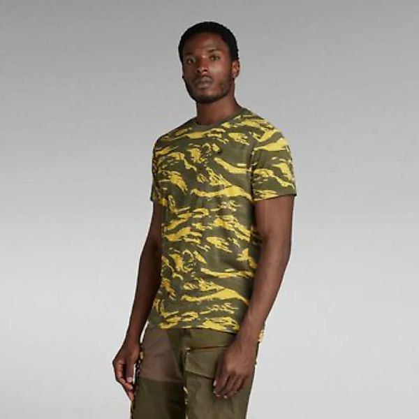 G-Star Raw  T-Shirts & Poloshirts D24421-C334 TIGER CAMO-G394 LEMON TIGER günstig online kaufen