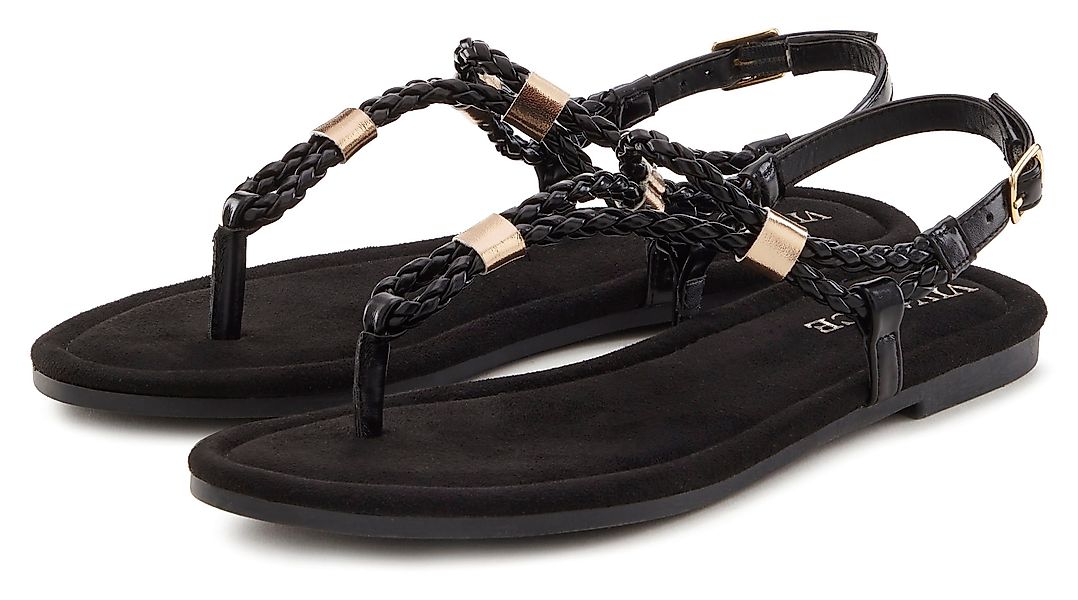 Vivance Sommerschuh Sandale Zehentrenner, Sommerschuh, Sandalette günstig online kaufen
