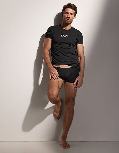 Emporio Armani T-Shirt Emporio Armani Herren T-Shirts Kurzarm Oberteil 2er günstig online kaufen