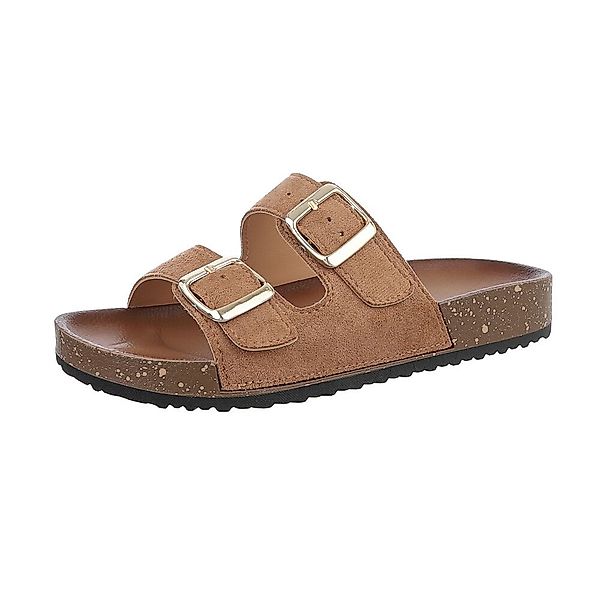 Ital-Design Damen Mules Freizeit Pantolette (86192743) günstig online kaufen