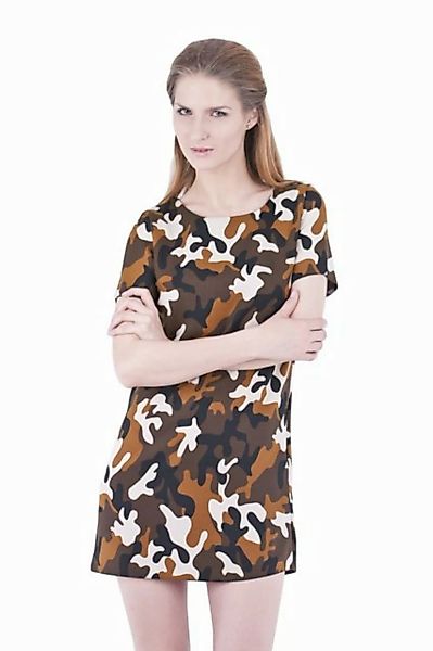 Sarcia.eu Minikleid John Zack Buntes Minikleid Chiffon - Militär-Muster M günstig online kaufen