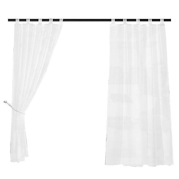 Rosnek Gardine Gaze, wasserdicht, Schlaufen, für günstig online kaufen