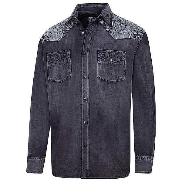 Stars & Stripes Langarmhemd Westernhemd Fred günstig online kaufen
