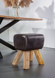 Gutmann Factory Hocker Pipe, Turnbock, Lederhocker günstig online kaufen