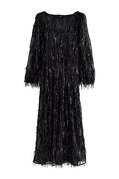 Next Maxikleid Festliches langärmliges Pailletten-Maxikleid (2-tlg) günstig online kaufen