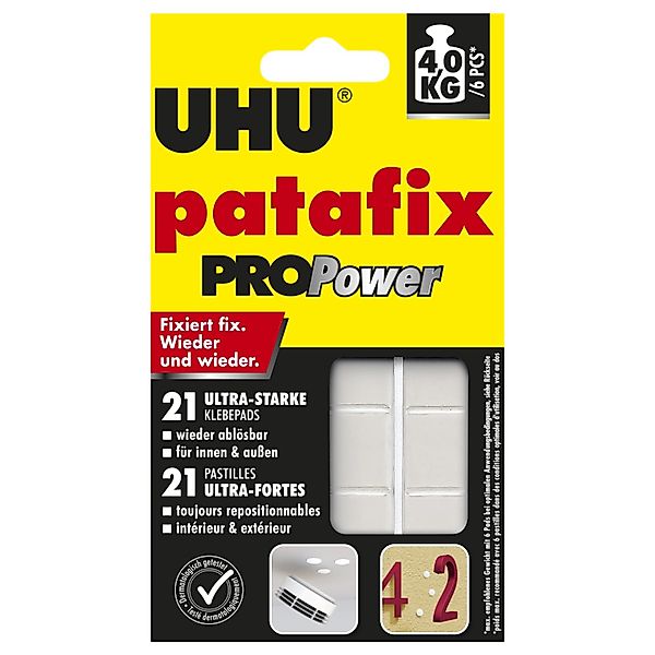 Uhu Patafix Pro Power 21 Pads günstig online kaufen