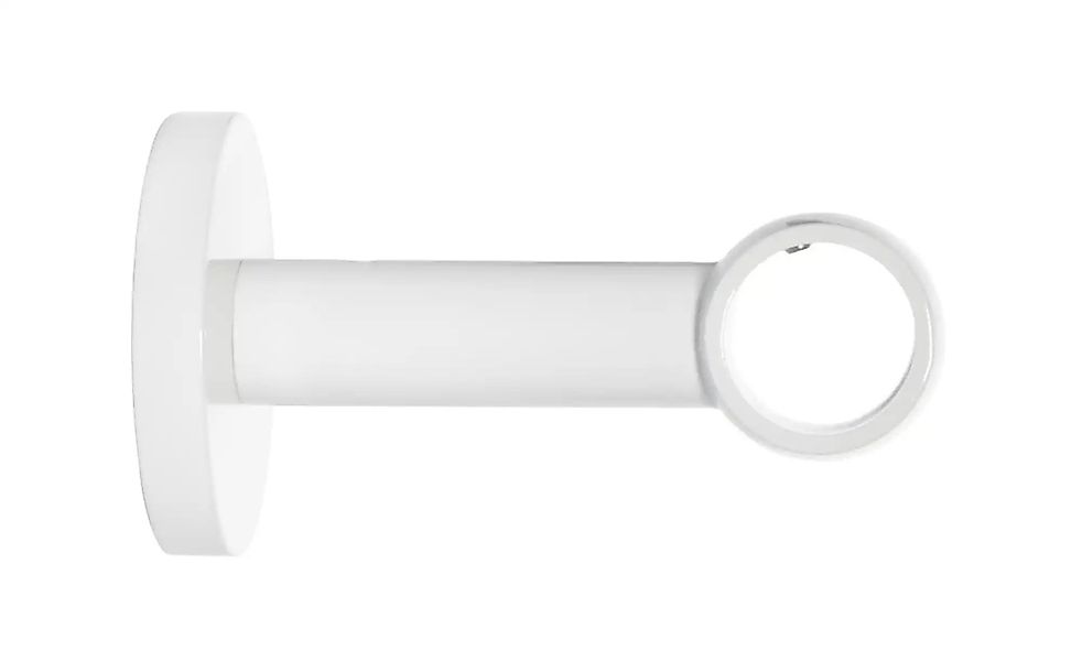 Mydeco Träger noble   ¦ weiß ¦ Stahl ¦ Maße (cm): B: 4,9 H: 8,4 Gardinen & günstig online kaufen