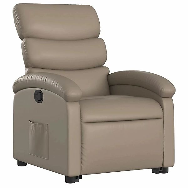 vidaXL Relaxsessel mit Aufstehhilfe Cappuccino-Braun Kunstleder Modell 12 günstig online kaufen