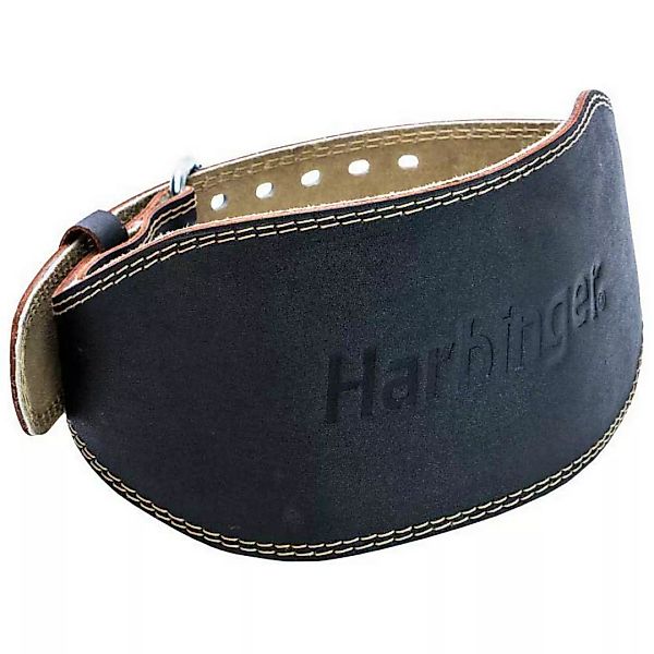 Harbinger 6´´ Leather Gewichthebergürtel L Black günstig online kaufen