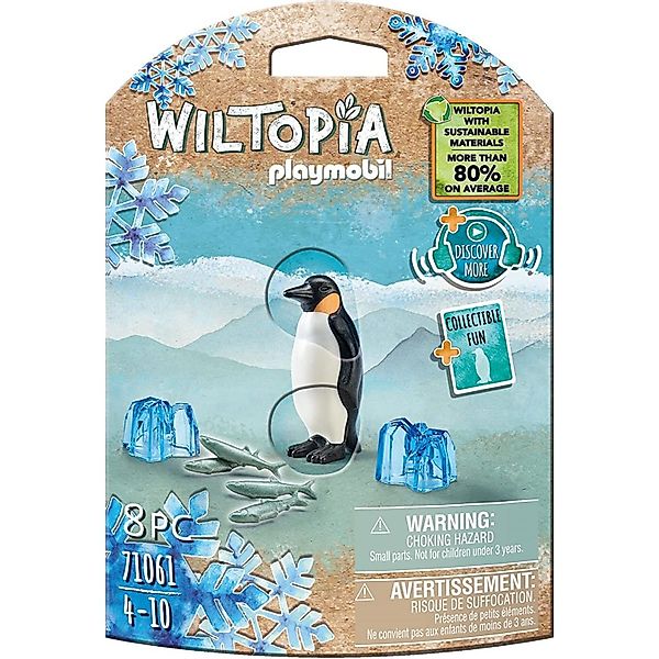 Playmobil® 71061 Wiltopia Kaiserpinguin Konstruktions-Spielset günstig online kaufen