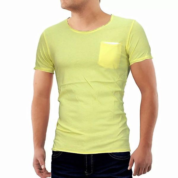 Egomaxx T-Shirt T-Shirt Kult ID710 (1-tlg) 710 in Gelb günstig online kaufen
