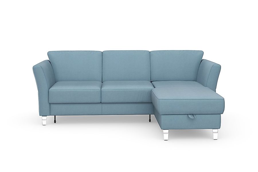 sit&more Ecksofa "Visby L-Form" wahlweise mit Bettfunktion und Bettkasten, günstig online kaufen
