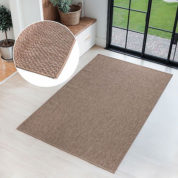 my home Teppich »Rhodos, In-und Outdoor geeignet«, rechteckig, 3 mm Höhe, S günstig online kaufen