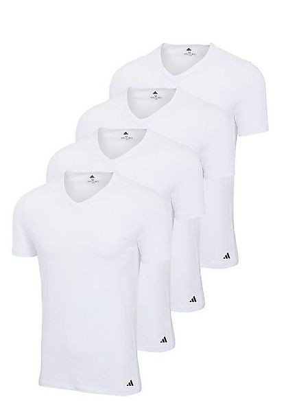 adidas Performance Poloshirt T-Shirt Basic V-Neck 4P (Packung, 4-tlg., 4er- günstig online kaufen