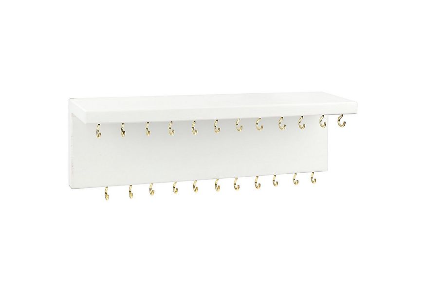 Belle Vous Schmuckschrank White Jewelry Holder Wall Shelf (1-St) günstig online kaufen
