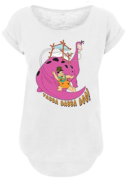 F4NT4STIC T-Shirt "Die Familie Feuerstein Yabba Dabba Doo", Damen,Premium M günstig online kaufen