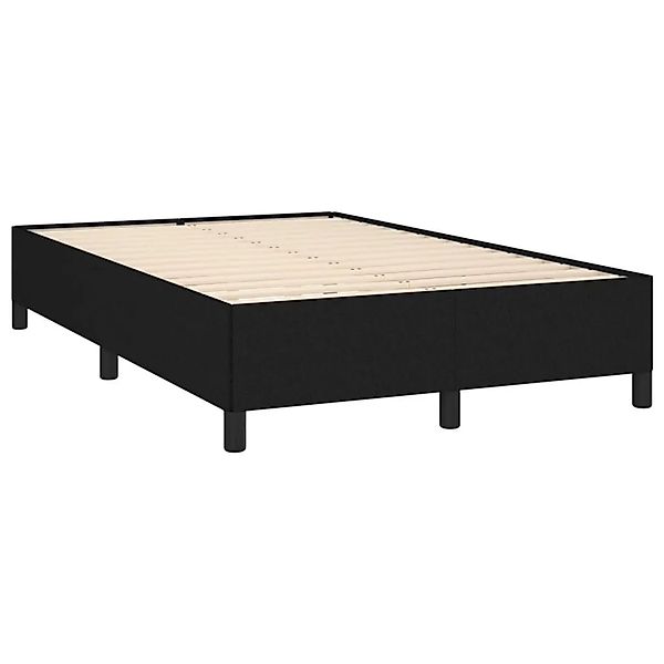 vidaXL Bettgestell ohne Matratze Schwarz 120x190 cm Stoff 3269633 günstig online kaufen
