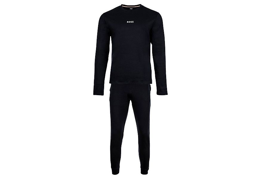 BOSS Pyjama Herren Pyjama Baumwolle Xmas Long Set (2 tlg) günstig online kaufen