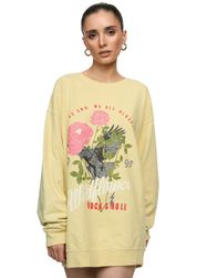Worldclassca Sweatshirt Worldclassca Oversized Sweatshirt WILDFLOWER günstig online kaufen