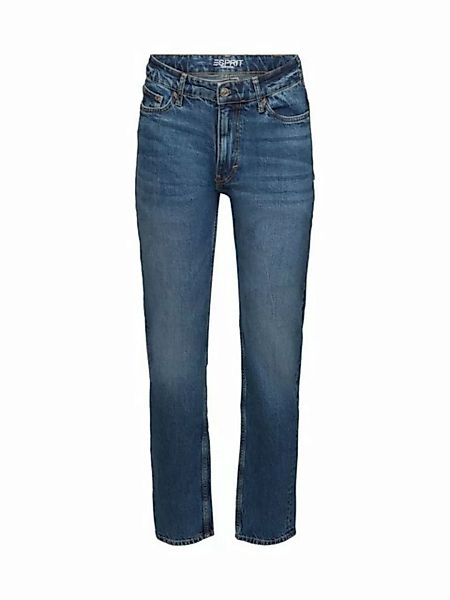Esprit Regular-fit-Jeans Gerade Jeans mit mittelhohem Bund günstig online kaufen