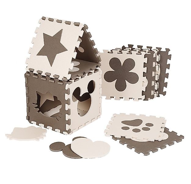 JEOBEST Spielmatte Puzzlematte Krabbelmatte Schaumstoff-Puzzlematte, (24-tl günstig online kaufen