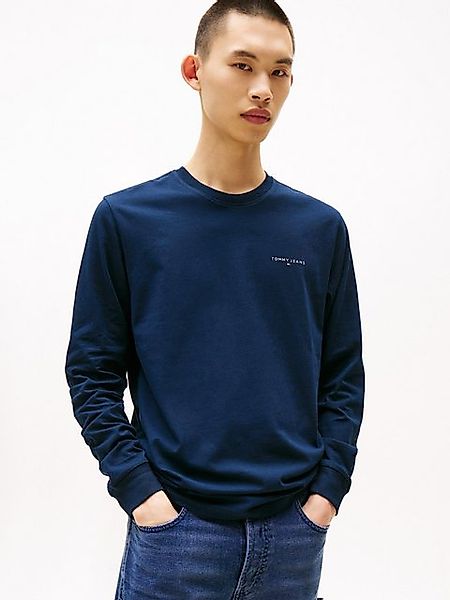 Tommy Jeans Langarmshirt TJM SLIM CHEST LINEAR LS TEE EXT Mit Rundhalsaussc günstig online kaufen