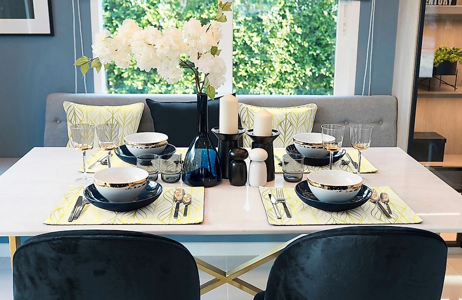 Adam Platzset "Wave" GOTS organic,zertifiziert durch CERES 0242,Made in Ger günstig online kaufen