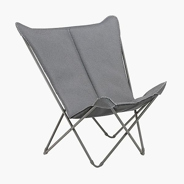 Pop Up XL BEC Design Outdoor Sessel Silber günstig online kaufen