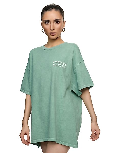 Worldclassca Print-Shirt Worldclassca Oversized Print ESPRESSO günstig online kaufen