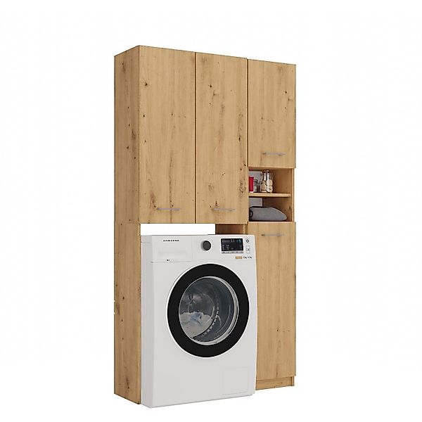 Beautysofa Badezimmer-Set Ardea DD, (Waschmaschinenumbauschrank und günstig online kaufen