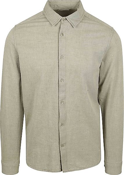 KnowledgeCotton Apparel Langarmhemd Regular Fit Light Twill Shirt günstig online kaufen
