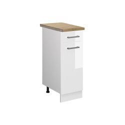 Vicco Unterschrank R-Line, Weiß Hochglanz/Weiß, 30 günstig online kaufen