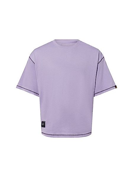 Alpha Industries  T-Shirts & Poloshirts Studio Bubble T BP - pastel grey günstig online kaufen