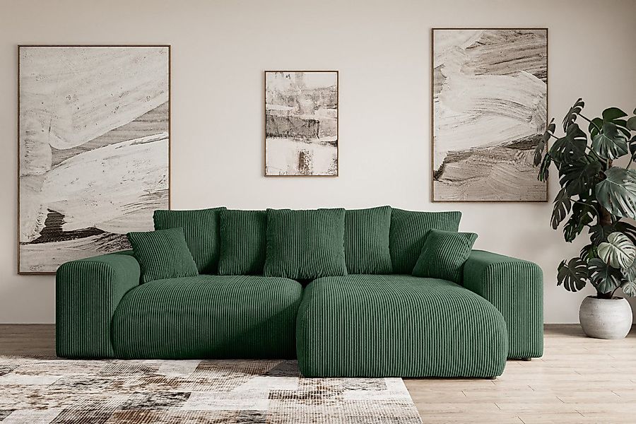 ALTDECOR Ecksofa ESKAR-L, Couch mit Schlaffunktion, günstig online kaufen