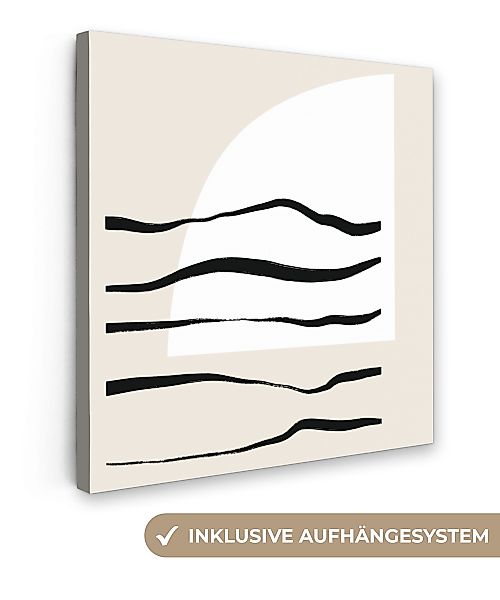 OneMillionCanvasses® Leinwandbild Abstrakt - Linie - günstig online kaufen