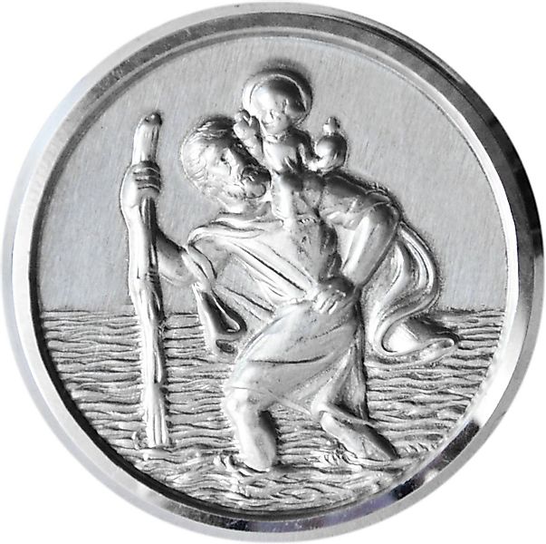 HR Autocomfort Metallschild Christophorus Plakette Schutzpatron Heiliger Sa günstig online kaufen