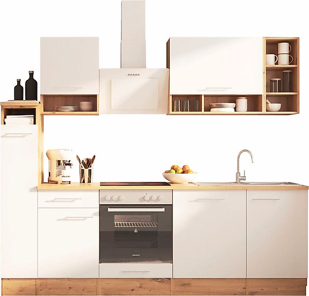 RESPEKTA Küche "Hilde" Breite 250 cm, wechselseitig aufbaubar, exkl. Konfig günstig online kaufen