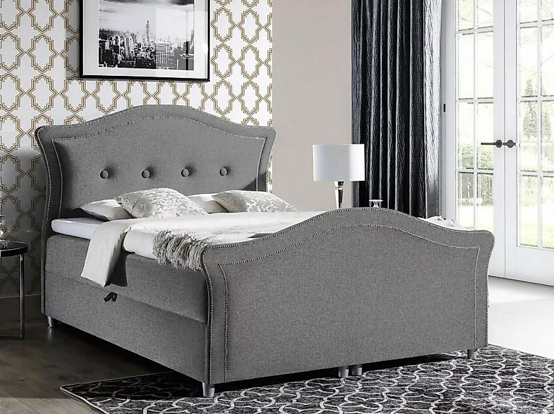 Stylefy Boxspringbett Elvis (Schlafzimmerbett, Bett), Design günstig online kaufen