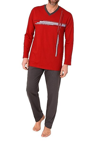 Normann Pyjama Normann Herren Schlafanzug langarm Pyjama - auch in Übergröß günstig online kaufen