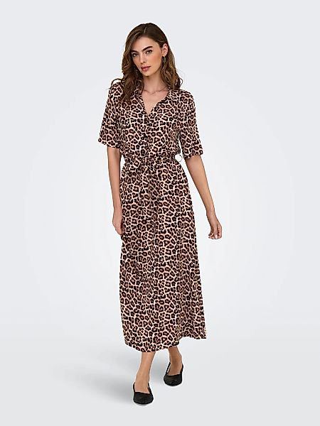JDY Hemdblusenkleid "JDYSTARSEZEN LIFE 2/4 MIDIDRESS WVN NOOS", Sommerkleid günstig online kaufen